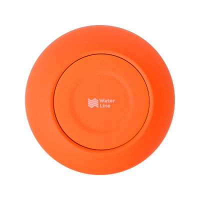 Термокружка Sense Gum, soft-touch, непротекаемая крышка, 370мл, оранжевый-4