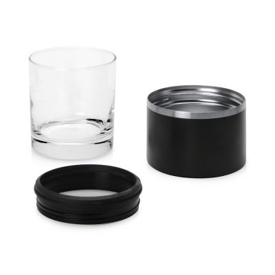 Тумблер для виски WHISKEY KUZIE, серебристый-3