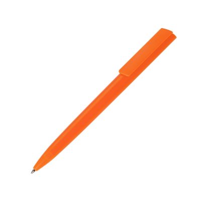 Ручка пластиковая шариковая Taper Solid, матовый оранжевый-0