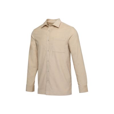 Alum вельветовая рубашка унисекс - Oatmeal-0