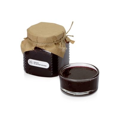 Варенье из лесной черники (квадратная банка), 325г-0