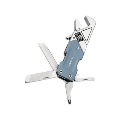 Мультитул-ключ Nextool Light Wrench W1, 6 функций, голубо-серый (NE20238)-2