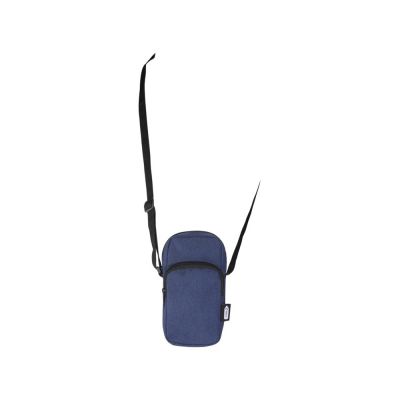 Сумка для телефона Ross из переработанного материала, синий navy-4