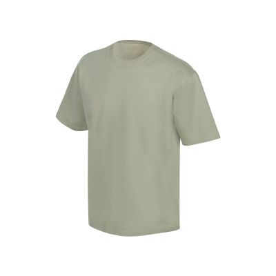 Футболка из френч терри Warsaw унисекс 220гр, оливковый-6