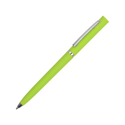 Ручка шариковая Navi soft-touch, зеленое яблоко-0