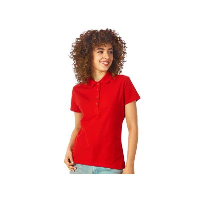 Рубашка поло First женская, красный-0