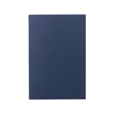 Блокнот Monet, гибкая обложка A5 из моющегося крафта, 32 листа, темно-синий-3