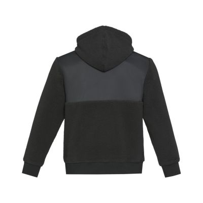 Evans трикотажная толстовка из искусственного меха унисекс - сплошной черный-2