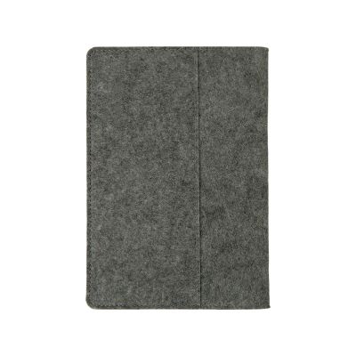 Двустороннее портфолио из рпет-фетра и искусственной кожи Felt, серый-6