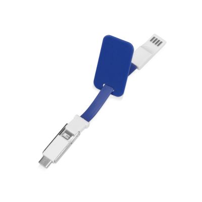 Зарядный кабель 3-в-1 Charge-it, синий-3