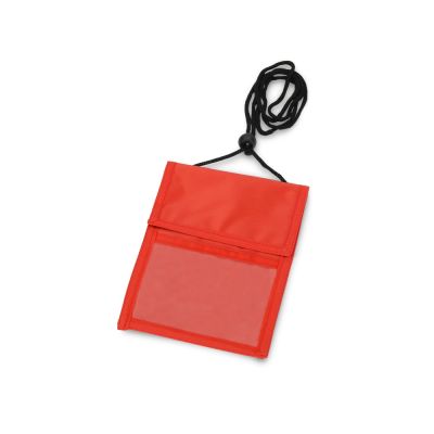 Нагрудное дорожное портмоне со шнурком-0