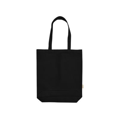 Сумка Fixy из переработанного хлопка с фиксирующей эластичной лентой, черный-7