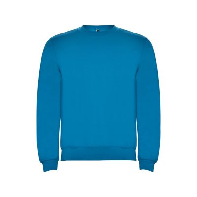 Свитшот с начесом Clasica детский, морская волна-0