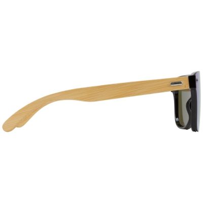 Солнцезащитные очки из бамбука с зеркальной линзой Rockwood Motion, синий-2