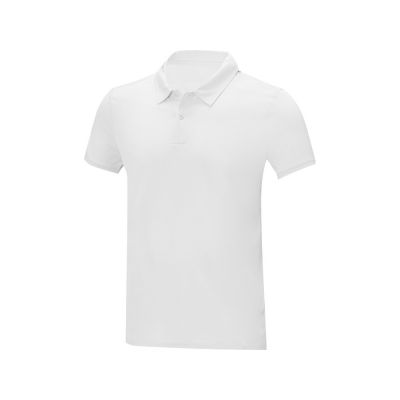 Мужская стильная футболка поло с короткими рукавами Deimos, белый-0