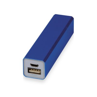 Подарочный набор Charge с адаптером и зарядным устройством, синий-2