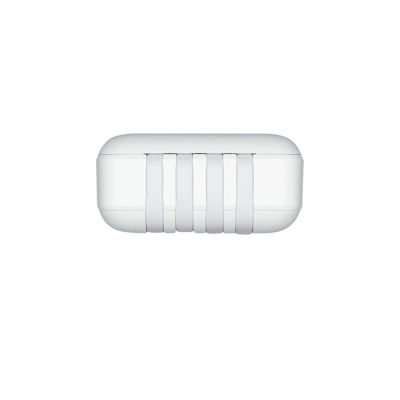 RIVACASE VA2220 (20000 мАч) внешний аккумулятор с дисплеем и встроенными кабелями, белый, 12/24-5