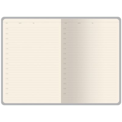 Ежедневник недатированный А5 Amazonia, бордовый с золотым обрезом-4