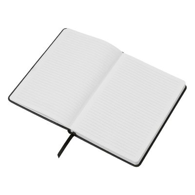 Подарочный набор Tesla с блокнотом А5, ручкой и пауэрбенком на 10 000 mAh, черный-8