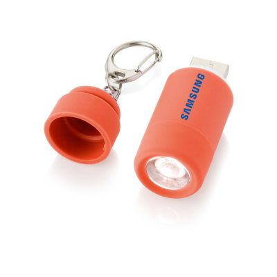 Мини-фонарь Avior с зарядкой от USB, красный-1