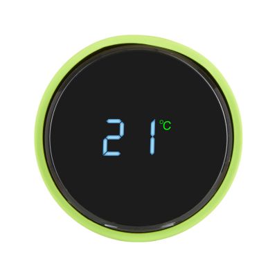 Вакуумный термос Module X с индикатором температуры, 500 мл, тубус, зеленое яблоко 375C-3