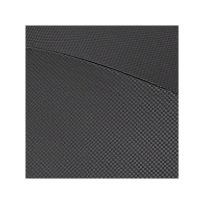 Зонт-трость 7915 Carbon с куполом из переработанного пластика, полуавтомат, черный-2