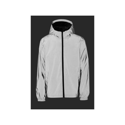 Ветровка светоотражающая 2XL, серебристый-9