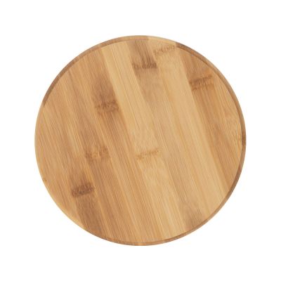 Салатник Bowl с бамбуковой крышкой, бежевый-4