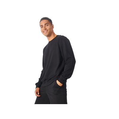 Свитшот Warsaw 220гр, унисекс, черный-3