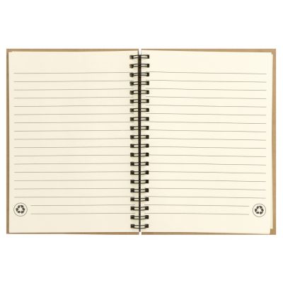 Блокнот Mendel А6+, натуральный-4