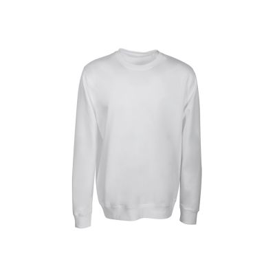 Свитшот Warsaw 220гр, унисекс, белый-8