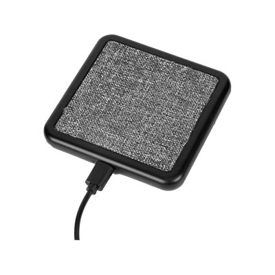 Устройство для беспроводной зарядки Solstice, серый/черный-2