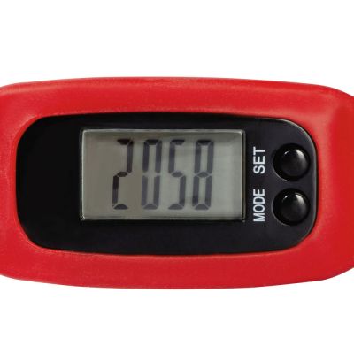 Наручные часы с шагомером Ridley, красный-2