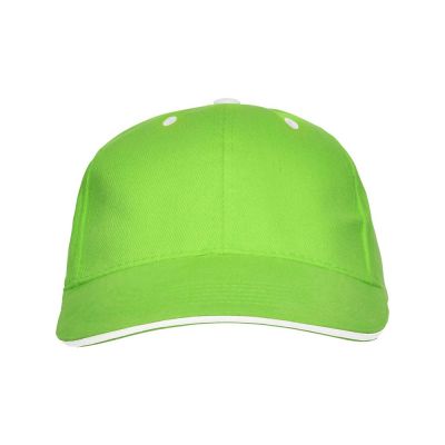 Бейсболка Panel унисекс, зеленое яблоко-3