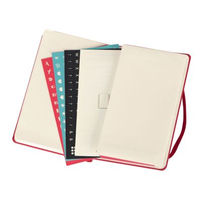 Ежедневник Moleskine Classic (2022), Pocket (9х14), красный, твердая обложка-4