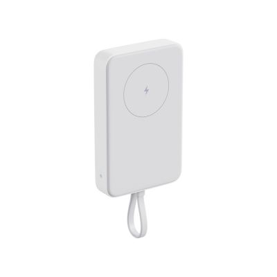 Внешний аккумулятор с кабелем Xiaomi 33W Magnetic Power Bank 10000mAh (Integrated Cable) White-7