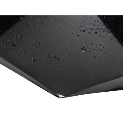 Свеча в декоративном стакане Geometry, черный-5