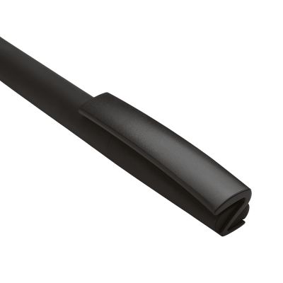 Ручка пластиковая soft-touch шариковая Zorro, черный-5