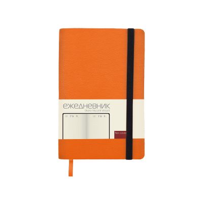 Ежедневник недатированный А5 Vincent new, оранжевый-0