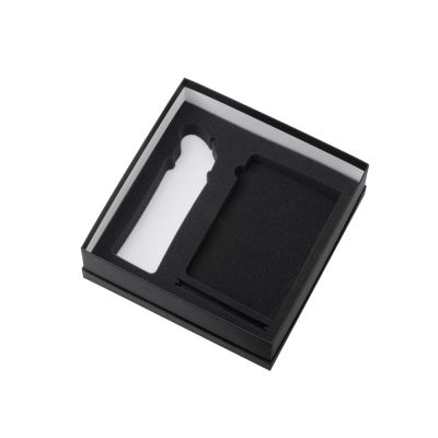 Подарочный набор c блокнотом C3, ручкой и бутылкой, оранжевый-2