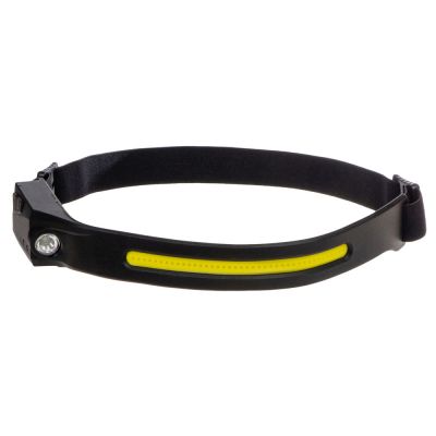 Налобный фонарь 2-в-1 c управлением жестами Spacelight, черный-1