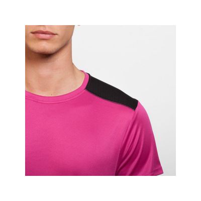 Спортивная футболка Detroit мужская, яркая фуксия/черный-6