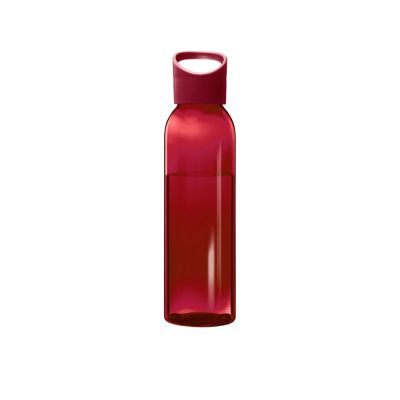 Бутылка для воды Sky из переработанной пластмассы объемом 650 мл - Красный-2