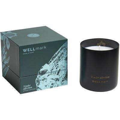Ароматическая свеча Wellmark Tender Affection - сплошной черный-4