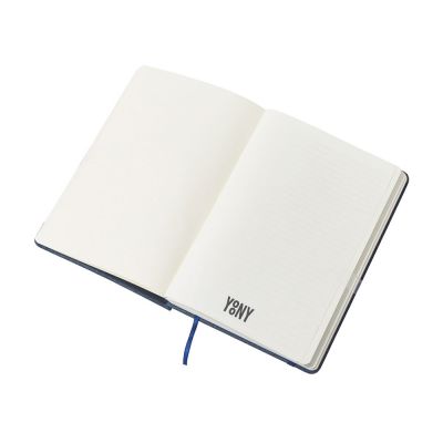 Набор блокнот А5 с магнитным держателем для ручки и подставкой для телефона и металлической шариковой ручкой NotaBene, темно-синий-5