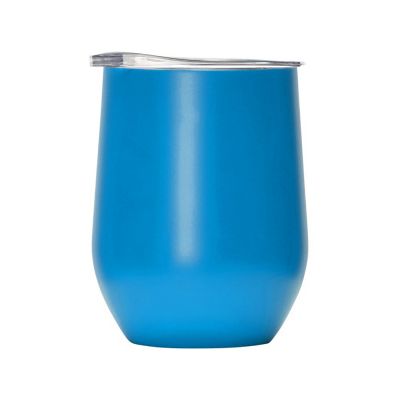 Вакуумная термокружка Sense, непротекаемая крышка, голубой-2