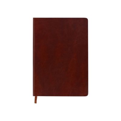 Блокнот А5 Fabrizio, 80 листов, цветной срез, коричневый-3