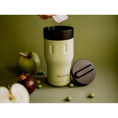 Термос питьевой, вакуумный, бытовой, тм bobber. Объем 0,35 литра. Артикул Tumbler-350 Mint Cooler-5