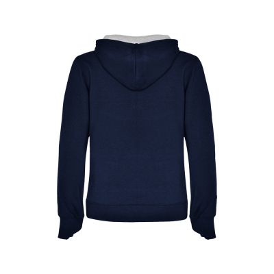 Толстовка с капюшоном Urban женская, нэйви/серый-1