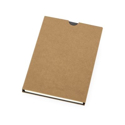 Бизнес блокнот Supreme с вставкой из софт-тача, гибкая обложка, 128 листов, серый-9